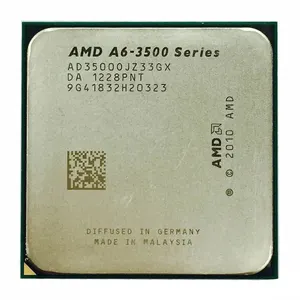 Voor Amd A6-Series A6 3500 2.1 Ghz Triple-Core Cpu Processor AD3500OJZ33GX Socket FM1