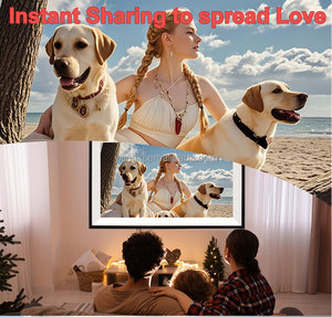 Vphoto/frameo ứng dụng Video Album ảnh Wifi khung hình, tự động xoay và tường, 15.6 inch - Product Image 3