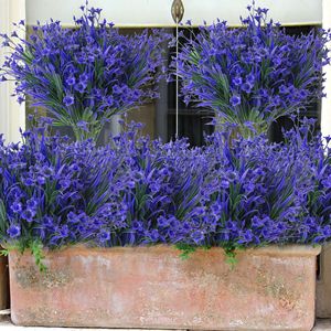 ดอกไม้ประดิษฐ์แฮปปี้ลิลลี่ช่อดอกไม้ขนาดเล็กตกแต่งภายในเรียบง่ายสีเขียวไอวี่สไตล์ยุโรปโต๊ะรับประทานอาหารเครื่องประดับเฟอร์นิเจอร์ - Product Image 3