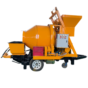 LKW-Betonpumpe Kundenspezifischer Elektrischer Betonmischer mit Pumpe Betonpomp Zement Mini Kleine Betonpumpe Herstellungsmaschine - Product Image 4