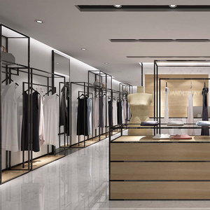 Appendiabiti da Parete in Legno, Porta Abiti e Pantaloni, Espositore per Vestiti - Product Image 6