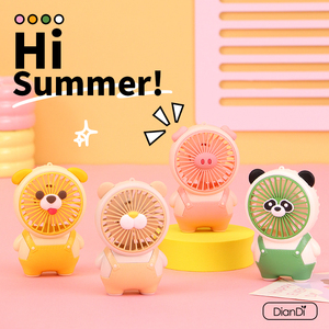 Dd5619v Dễ Thương Phim Hoạt Hình Con Heo Đất USB Sạc Mini Cầm Tay Fan 3 Speedsrechargeable Xách Tay Túi Nhỏ Fan Hâm Mộ Trẻ Em Của Đồ Chơi & Quà Tặng - Product Image 2