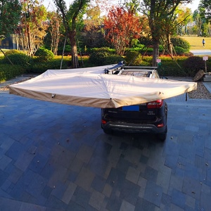 Retráctil camper van 4x4 Sunproof de techo de coche <span class=keywords><strong>fiamma</strong></span> de 270 grados del lado del coche <span class=keywords><strong>toldo</strong></span> tienda con paneles de luz LED - Product Image 6