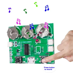 Module électronique de musique d'enregistrement de discours de téléchargement Micro USB