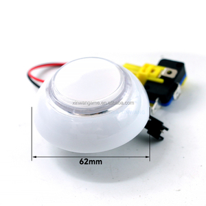 RGB <span class=keywords><strong>LED</strong></span> push button 60mm 75mm <span class=keywords><strong>mini</strong></span> Claw máy đồng tiền hoạt động trò chơi Arcade DC12V 60mm 75mm RGB <span class=keywords><strong>LED</strong></span> Push Coin hoạt động trò chơi - Product Image 1