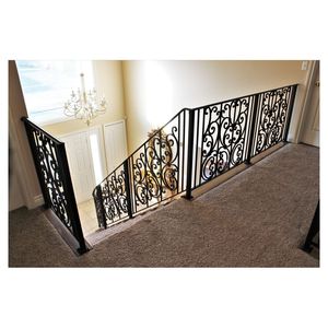 Nhà Máy khu dân cư cầu thang dẫn cầu thang gỗ bước cầu thang thiết kế trong nhà kim loại kính cầu thang - Product Image 2