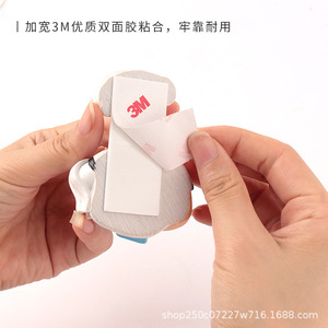 Chef Plug <b>Hook</b> Wall Mounted Self Adhesive Novelty <b>Hook</b> For <b>Kitchen</b> Power Cord Organizer - Product Image 4