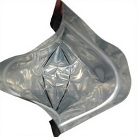 Sacs Mylar personnalisés 3.5G en plastique, imprimés par estampage à chaud, anti-odeur, refermables avec fermeture éclair, pochettes verticales découpées