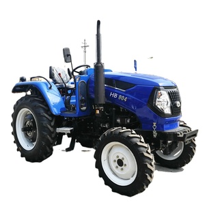 Tracteur agricole multifonctionnel Huabo 80HP 4x4 avec cabine, certifié CE, équipé d'un <span class=keywords><strong>moteur</strong></span> et d'une boîte <span class=keywords><strong>de</strong></span> vitesses - Product Image 1