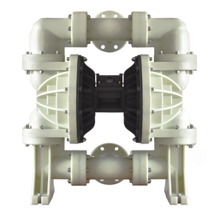 Bomba Neumática de Diafragma Antiácida GODO BFQ 80S, PP, para la Industria Química, Operada por Aire - Product Image 2