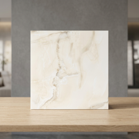 Carreaux de porcelaine polie de design italien 600x600mm, carreaux décoratifs en céramique pour sols intérieurs