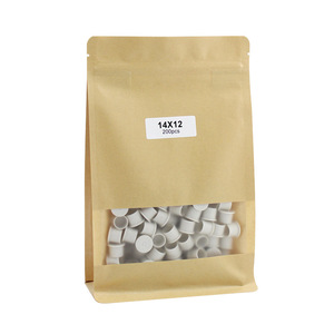 Gobelets à encre pour tatouage écologiques en paille de blé avec base, gobelets jetables biodégradables pour grandes aiguilles Magnum - Product Image 5