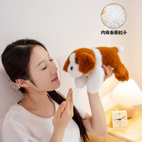 Peluche douce en forme de chien, dinosaure ou panda, coussin de bureau et d'appoint, cadeau d'anniversaire