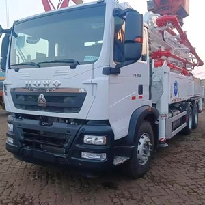 Pompe à béton neuve montée sur camion 36,5 m HB37V avec débit de 120 m³/h – Matériel de bétonnage en stock - Product Image 1