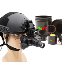 Untuk Grosir PVS7 Housing NVG-7 Euro Gen Black Phosphorous Tubes Kacamata Penglihatan Malam dengan Fitur Tahan Air & Perekaman Video