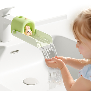 Extensor de Grifo de Agua para Lavado de Manos para Niños, Diseño de Conejo de Dibujos Animados, Material PP Seguro, <span class=keywords><strong>ELSABABY</strong></span> EB-1205 - Product Image 1