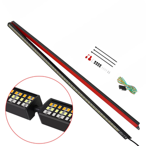 Bande lumineuse LED ultra-lumineuse IP67 étanche jaune rouge blanc de 60 pouces pour hayon de F150 Raptor F250 F350 F450 F550 F650 F750 - Product Image 1