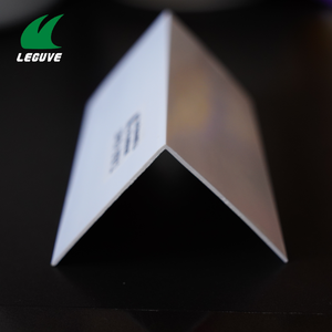 PVC Profile Factory Heavy Duty Custom Size L Shape Acid-Resistant Water-Resistant Eco-Friendly Plastic <strong>Corner</strong> Guards for - Product Image 1