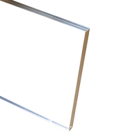 Plaque en acrylique coulé transparente, panneau haute brillance de 1 mm à 100 mm pour affichage et construction