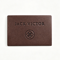 Écussons en cuir véritable personnalisés avec logo pressé à chaud, étiquettes écologiques pour jeans, sacs, accessoires vestimentaires, vente en gros OEM