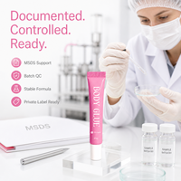 Adhésif corporel à base d'eau OEM avec emballage personnalisé, hypoallergénique et écologique pour les entreprises de mode et de beauté