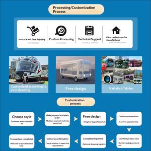 Food Trailer Mobile Catering Cart Dining Cart Commercial Stall Fried Multi-Functional Gourmet Car Mobile Entrepreneurial Network - Product Image 3