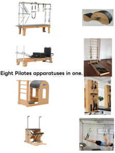 Tự phát triển cấp bằng sáng chế 8-in-1 thiết bị, Studio <span class=keywords><strong>Pilates</strong></span> Cải Cách <span class=keywords><strong>Cadillac</strong></span> Thùng ghế cột sống Corrector <span class=keywords><strong>Pilates</strong></span> Cải Cách Kit - Product Image 2