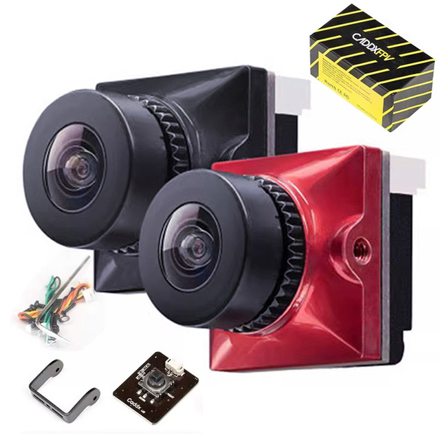 Caddx Ratel 2 FPV Racing Drone Micro Camera 165 FOV 2.1mm NTSC PAL Switchable 16:9 4:3 HDR Night Vision Drone Camera Accessories