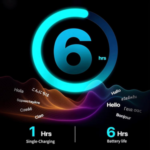 Gafas Bluetooth E18 con <span class=keywords><strong>Traductor</strong></span> <span class=keywords><strong>de</strong></span> Conversación Instantánea Manos Libres y Micrófono con Cancelación <span class=keywords><strong>de</strong></span> Ruido para Viajeros Internacionales/Negocios - Product Image 5