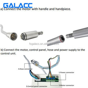 Dentaire Électrique Led Intégré Type Micromoteur Oral Micromoteur Dentaire Dentaire Moteur Sans Balais Laboratoire Dentaire Polissage Micro Moteur - Product Image 6