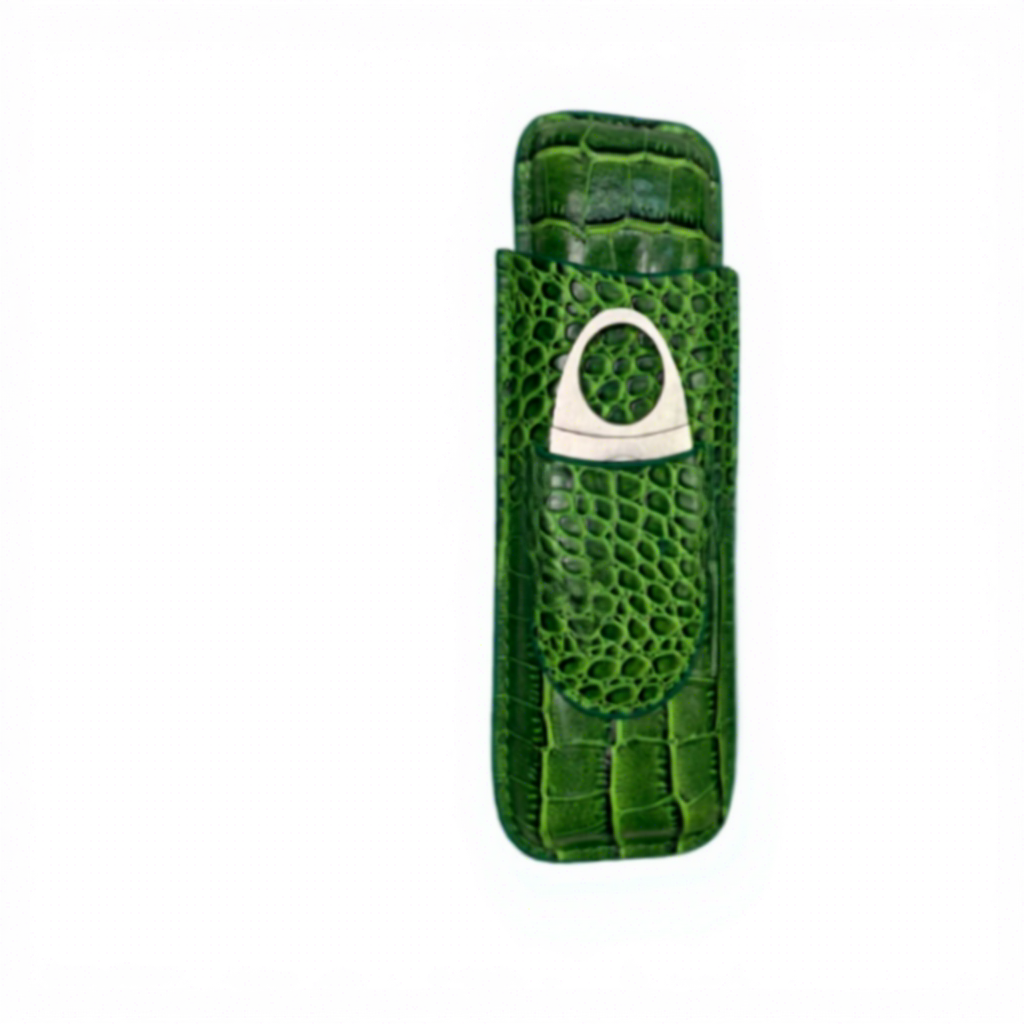 emerald green + cigar cutter