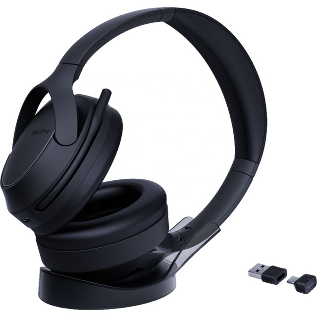 BH78  Headset Noise Cancelling with Microphone Over the Ear Headphones Adaptive ANC  for Yea-link