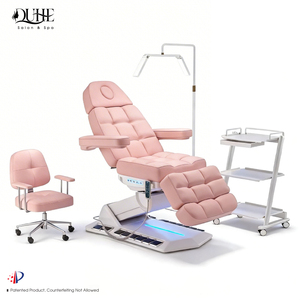 Fauteuil de Salon Inclinable pour Soins du Visage, Chaise d'Esthétique, Table de Massage de Luxe, <span class=keywords><strong>Lit</strong></span> de Beauté Électrique à 4 Moteurs - Product Image 1