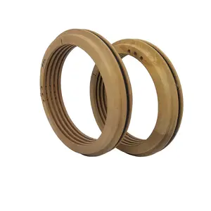 Floating labyrinth oil seal PI material