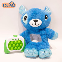 Décompression Percée Puzzle Machine De Jeu Autisme Silicone Jouet Sensoriel Électronique Pop Jeu Rapide Pousser Jeu Console Série