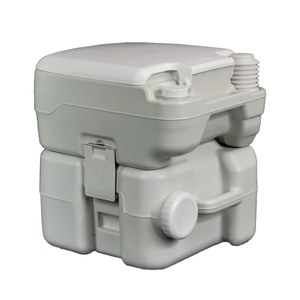 Toilette portable grise pour <span class=keywords><strong>camping</strong></span>-<span class=keywords><strong>car</strong></span>/caravane, 20L, double étanchéité, anti-odeurs, urinoir d'urgence extérieur - Product Image 2