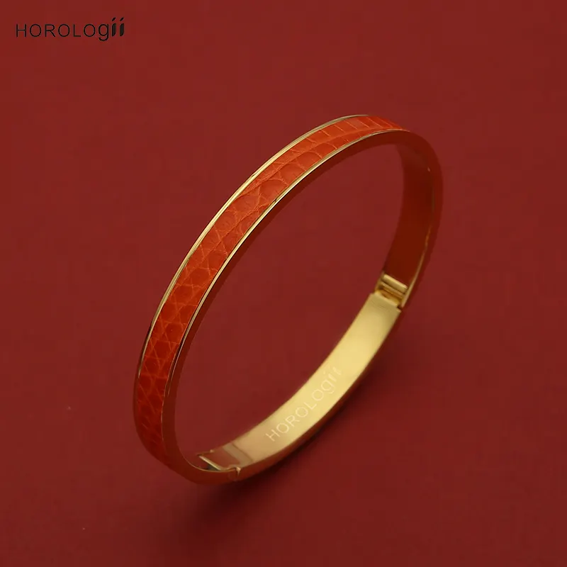 2021 cao cấp sản phẩm trang sức khắc thép không gỉ Cuff Thiết kế vòng đeo tay Bangle với sự quyến rũ sang trọng