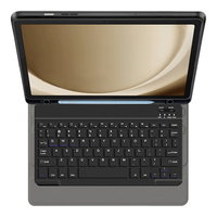 Casing Keyboard Khusus untuk Samsung Galaxy Tab A9 Plus 11 inci, Kustomisasi Tata Letak Multibahasa, Logo UV & Cetak Merek Khusus