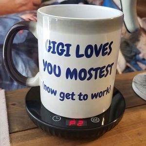 Mug en céramique personnalisé avec logo imprimé, sublimation, 11 oz, mugs magiques changeants de couleur, cadeau d'entreprise, tasse pour activité d'entreprise - Product Image 5