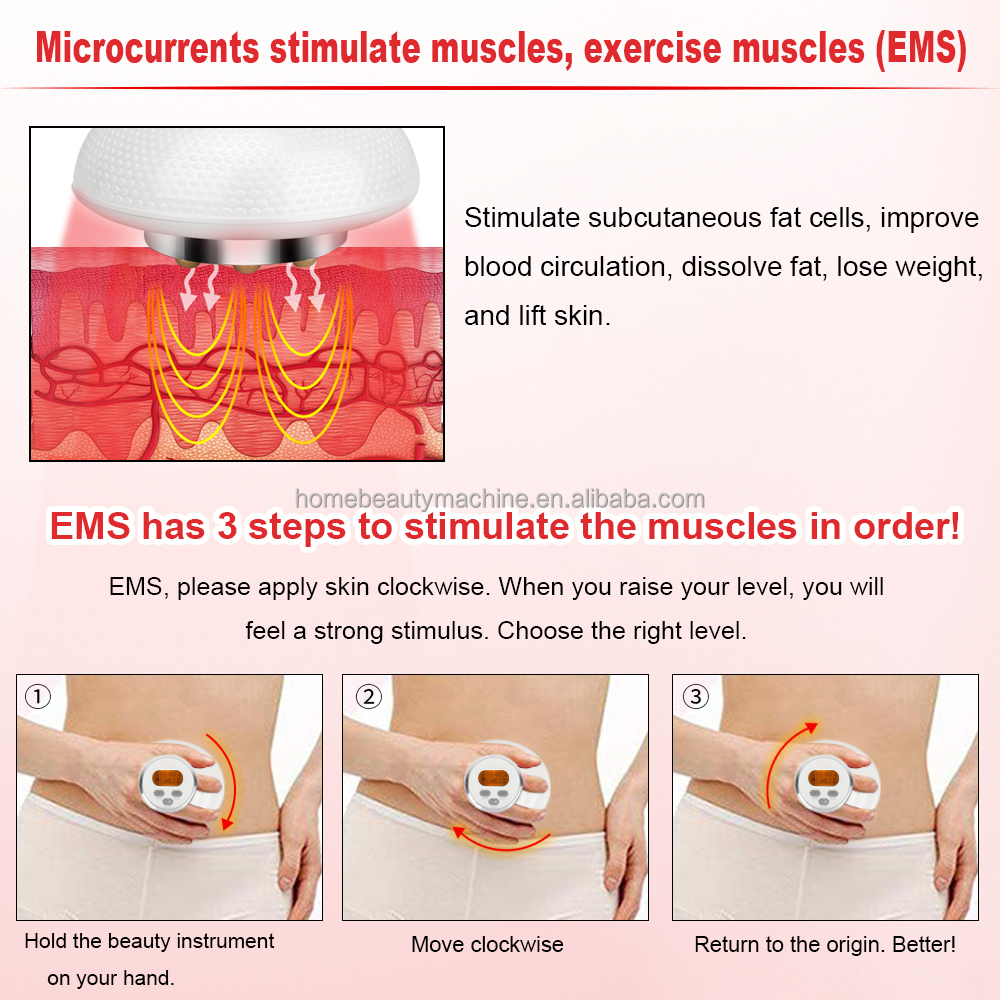Hand Held Mini Slimming Machine Rf Weight Loss Machine Fat Burning Instrument Beauty Equipment