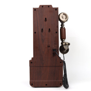 Téléphone Livre d'Or Vidéo et Audio Tactile 8'' avec Enregistreur Vocal pour Mariages et Événements - Style <span class=keywords><strong>Cabine</strong></span> <span class=keywords><strong>Téléphonique</strong></span> Antique - Product Image 5