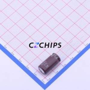 Condensador Electrolítico de Aluminio de Orificio Pasante EKZN101ELL101MJ20S, Orificio Pasante, D10xL20mm 100uF 20% 100V 1.43A-100kHz - Product Image 2