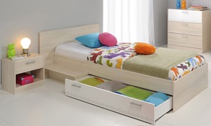 Ensemble de meubles en bois pour chambre d'enfant sur mesure en gros <span class=keywords><strong>avec</strong></span> armoire, <span class=keywords><strong>lit</strong></span>, étagère, table de chevet et <span class=keywords><strong>bureau</strong></span> - Product Image 3