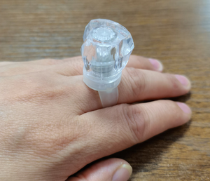 Anelli LED a Forma di Diamante per Feste Rave, Luci Lampeggianti per Dita, Regalo per Compleanni, Addii al Nubilato, Concerti, Matrimoni - Product Image 4