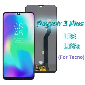 Mobile Phone for Tecno Pouvoir 3 Plus LCD Screen with Touch Digitizer Replacement for Tecno LB8 Display Screen