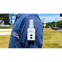 Ricevitore GNSS RTK Portatile ad Alta Precisione Livello CM GPS 3000mAh Antenna a Spirale Esterna per Ispezione Linee Elettriche e Cantieri Edili