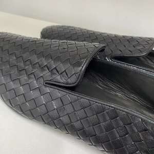 Zapatos de Hombre de Piel de Becerro de Primera Calidad, Tallas Grandes 38-48, Mocasines Trenzados de Lujo, Pantuflas Reversibles, Personalización de Logotipo - Product Image 6