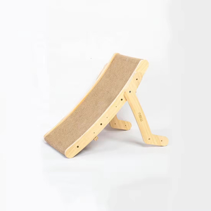 Prezzo all'ingrosso della fabbrica gatto 3 in 1 tiragraffi in legno gatto graffio al letto Lounge staccabile accetta OEM/ODM - Product Image 3