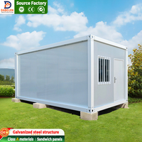 Maison Modulaire Préfabriquée en Conteneur - Villa Capsule - Mini-Maison Extensible pour Usage en Plein Air et en Station Balnéaire