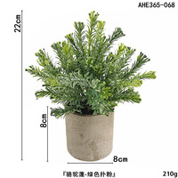Tanaman Buatan Eucalyptus Rosemary dalam Pot Silinder, Tanaman Hijau Baru, Pot Bubur Kayu, Laris Manis, Impor